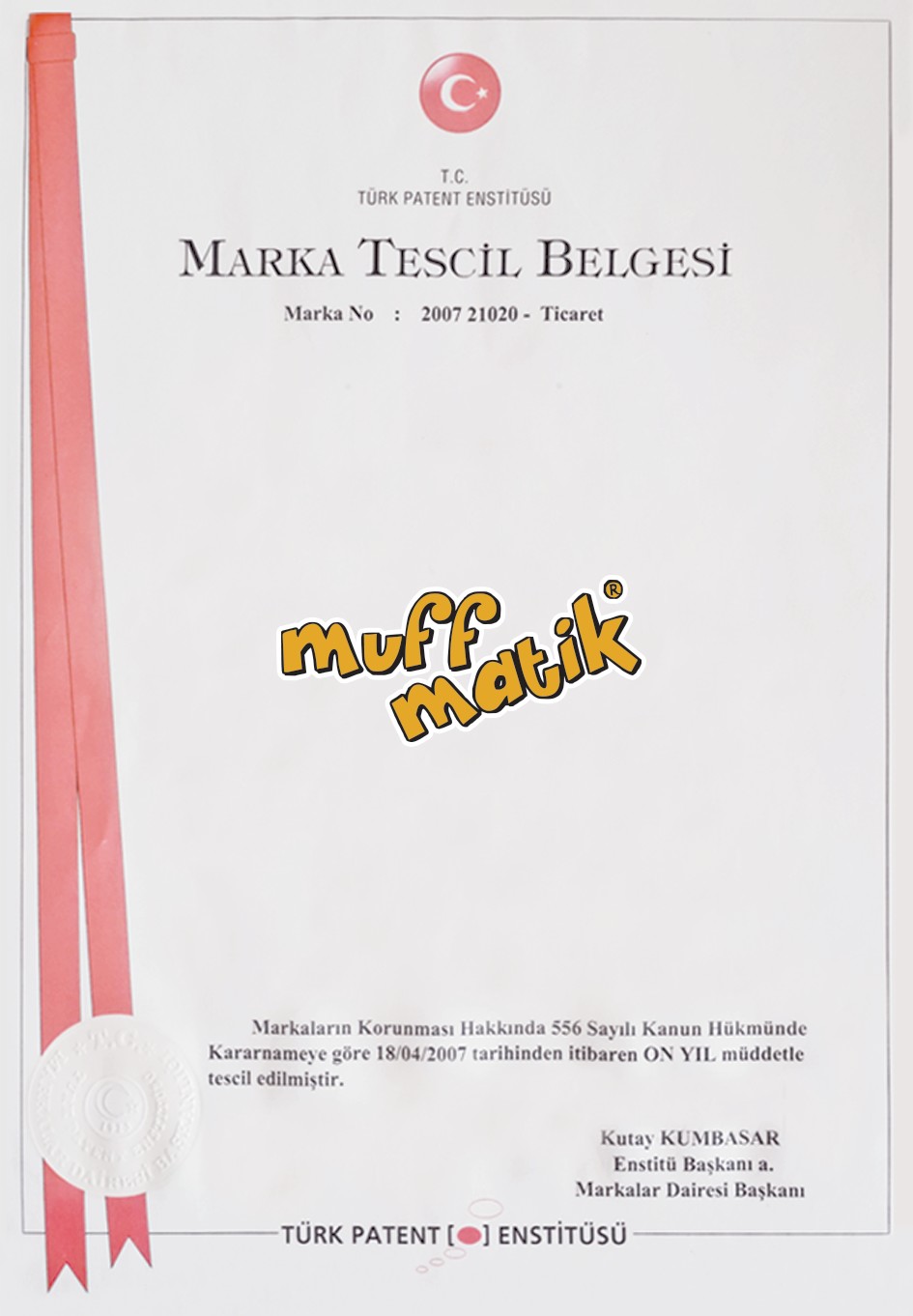 Muff Matik - Marka Tescil