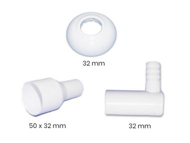 Lavabo Aynası - Tahliye Adaptörü - 0x32 Adaptör